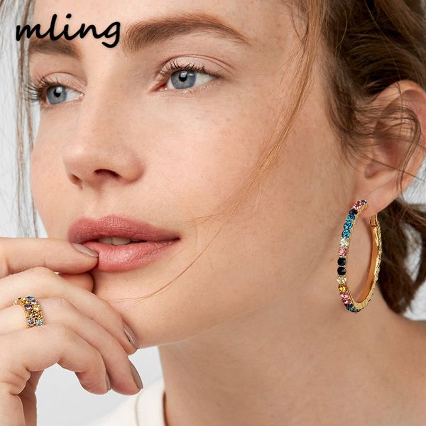 2020 new colored earrings fashion noble round earrings for women original creative wild alloy earings fashion jewelry #, Golden
2020 new colored earrings fashion noble round earrings for women original creative wild alloy earings fashion jewelry #, Golden
