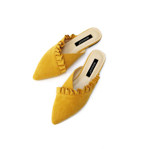 enplei sandals muller shoes fashion women casual shoes party sheepskin suede women, Black
enplei sandals muller shoes fashion women casual shoes party sheepskin suede women, Black