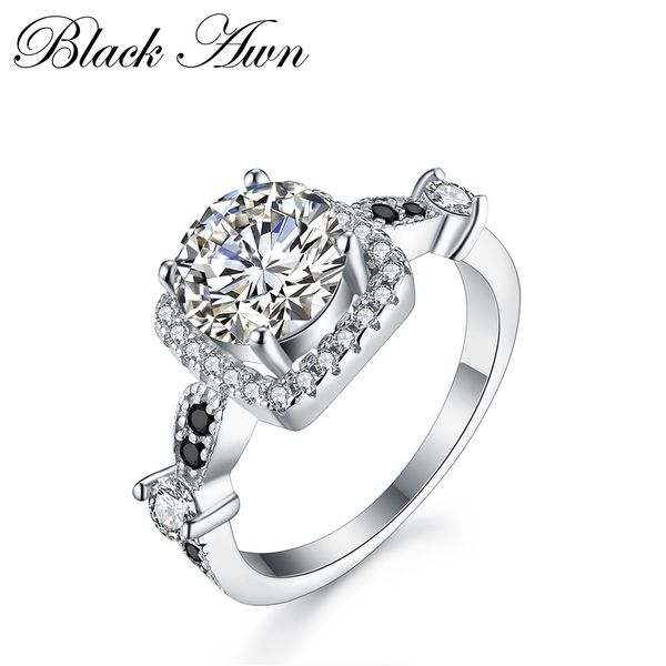 black awn 2019 fashion wedding rings for women 100% genuine 925 sterling silver ring jewelry square black&white stone ring c191, Golden;silver
black awn 2019 fashion wedding rings for women 100% genuine 925 sterling silver ring jewelry square black&white stone ring c191, Golden;silver