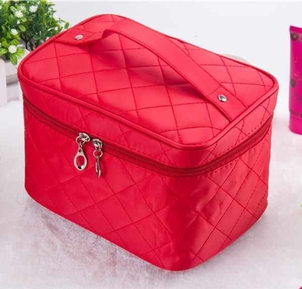 cosmetic box female quilted professional cosmetic bag women's large capacity storage handbag travel toiletry makeup bag ml1
cosmetic box female quilted professional cosmetic bag women's large capacity storage handbag travel toiletry makeup bag ml1