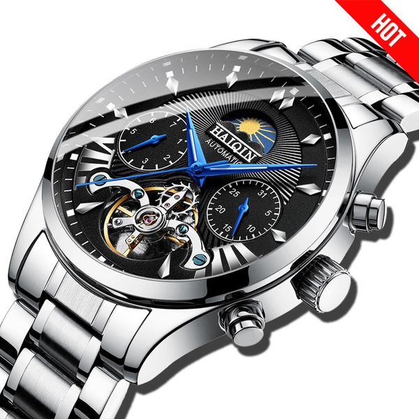 men's/mens watches brand luxury automatic/mechanical/luxury watch men sport wristwatch mens reloj hombre tourbillon, Slivery;brown
men's/mens watches brand luxury automatic/mechanical/luxury watch men sport wristwatch mens reloj hombre tourbillon, Slivery;brown