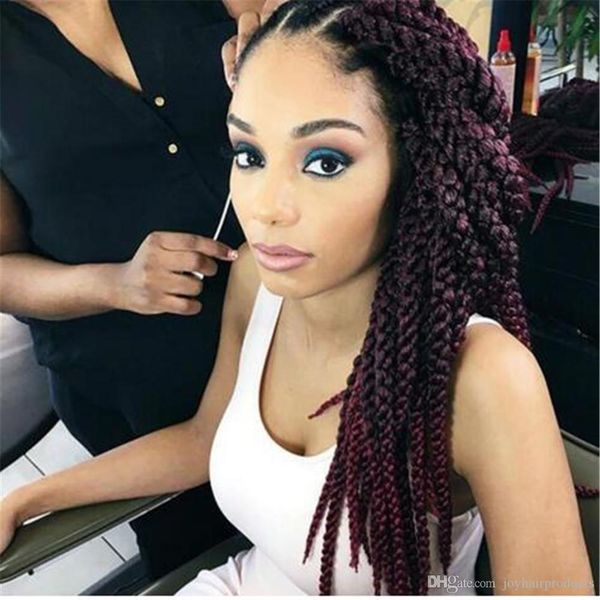 3d cubic twist crochet braids afri naptural tm split synthetic ombre havana mambo senegalese ress twist hair extensions, Black;brown
3d cubic twist crochet braids afri naptural tm split synthetic ombre havana mambo senegalese ress twist hair extensions, Black;brown