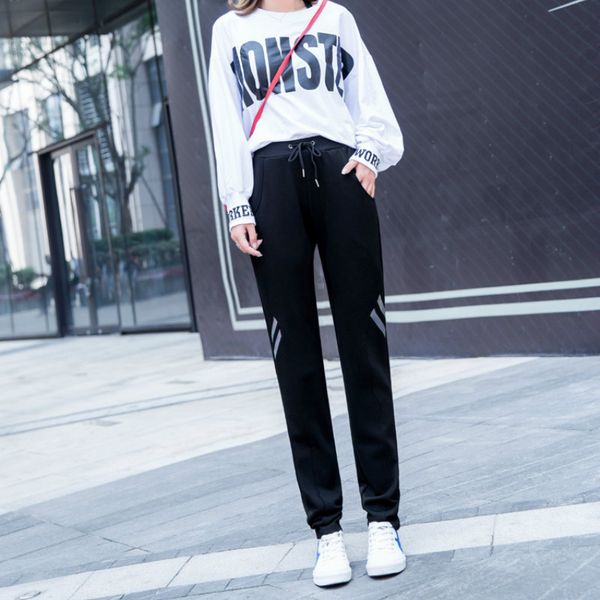 casual long sports pants women plus size harem pants loose student sweatpants korean-style 170-185cm tall girls harajuku, Black;white
casual long sports pants women plus size harem pants loose student sweatpants korean-style 170-185cm tall girls harajuku, Black;white