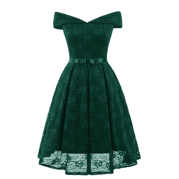 emerald green lace dress summer 2020 slash neck red pink blue party vintage girls beach lace skater dresses vd0701, Black;gray
emerald green lace dress summer 2020 slash neck red pink blue party vintage girls beach lace skater dresses vd0701, Black;gray