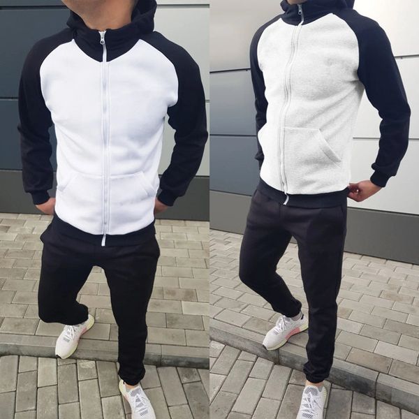 2pcs набор mens casual спортивных костюмы метанию конструктора куртка с капюшоном джемпер gym sweatwear hoodie беговых свитера топы руна теп, Gray
2pcs набор mens casual спортивных костюмы метанию конструктора куртка с капюшоном джемпер gym sweatwear hoodie беговых свитера топы руна теп, Gray