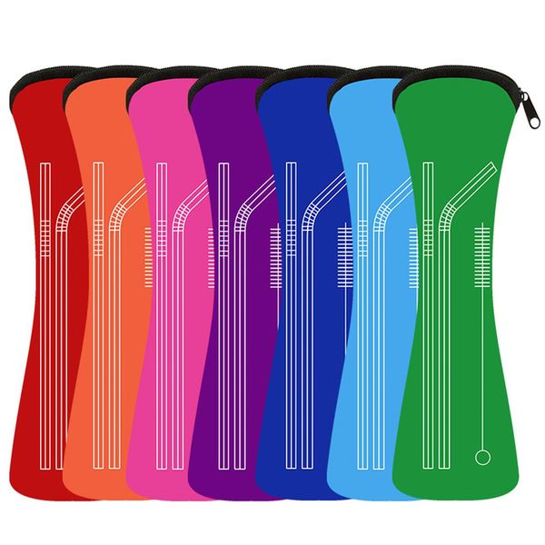 reusable stainless steel drinking metal straw bent straight colorful straws tubes portable straws kit straw bone bag set
reusable stainless steel drinking metal straw bent straight colorful straws tubes portable straws kit straw bone bag set