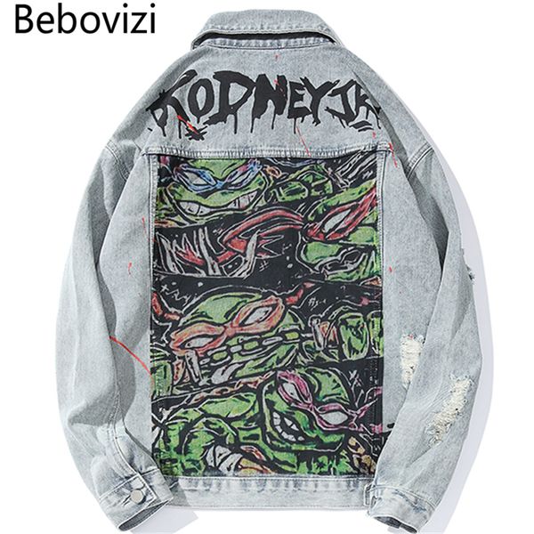 bebovizi 2019 japan style hip hop anime print denim jacket and coats streetwear fashion man ripped jacket clothes, Black;brown
bebovizi 2019 japan style hip hop anime print denim jacket and coats streetwear fashion man ripped jacket clothes, Black;brown
