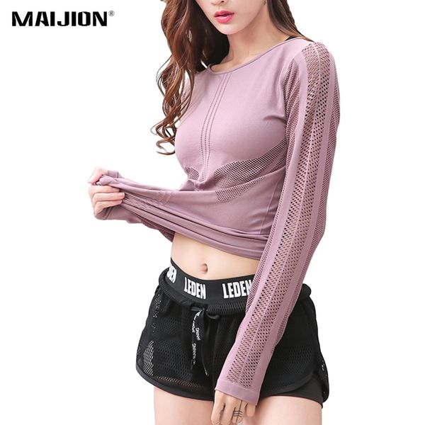 maijion elastic hollow-out yoga shirt solid color women quick-dry soft running fitness clothing breathable crop ladies, White;red
maijion elastic hollow-out yoga shirt solid color women quick-dry soft running fitness clothing breathable crop ladies, White;red