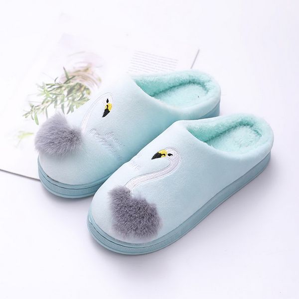 oeak 2019 cute animal flamingo slippers winter warm slippers fur zapatillas andar por casa non-slip shoes women, Black
oeak 2019 cute animal flamingo slippers winter warm slippers fur zapatillas andar por casa non-slip shoes women, Black