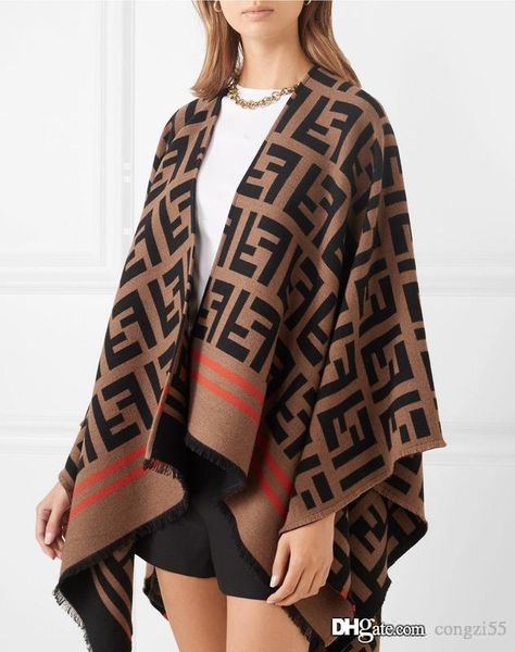 2019 autumn and winter women new cloak shawl coat letters loose wild tassel irregular clothing angle fashion sweater casual jacket, Black
2019 autumn and winter women new cloak shawl coat letters loose wild tassel irregular clothing angle fashion sweater casual jacket, Black