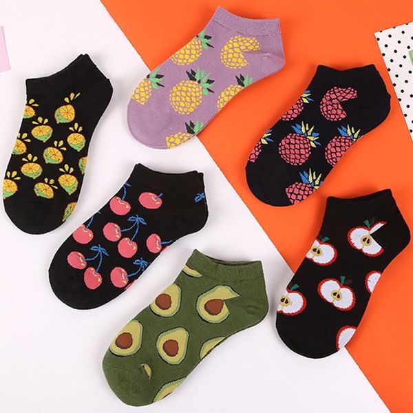 spring summer cute funny harajuku cartoon women boat socks fruit pattern casual cotton short socks for female sox, Black;white
spring summer cute funny harajuku cartoon women boat socks fruit pattern casual cotton short socks for female sox, Black;white