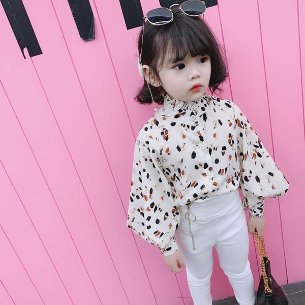 spring autumn girls blouse baby shirt kids children fashion clothes ruched neck puff sleeve leopard 2 to 7 yrs y200704, White;black
spring autumn girls blouse baby shirt kids children fashion clothes ruched neck puff sleeve leopard 2 to 7 yrs y200704, White;black