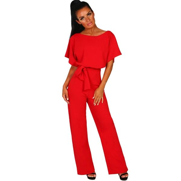 women short sleeve lace up jumpsuit round neck high street palysuit women pants, Black;white
women short sleeve lace up jumpsuit round neck high street palysuit women pants, Black;white