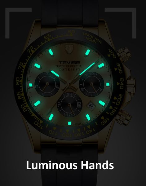 automatic brand tevise watch mens fashion mechanical watch male silicone multifunction sport clock relogio masculino, Slivery;golden
automatic brand tevise watch mens fashion mechanical watch male silicone multifunction sport clock relogio masculino, Slivery;golden