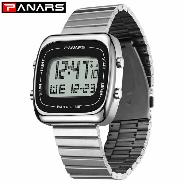 watch men alloy steel belt men's large screen waterproof multi function electronic watch erkek kol saati, Slivery;brown
watch men alloy steel belt men's large screen waterproof multi function electronic watch erkek kol saati, Slivery;brown