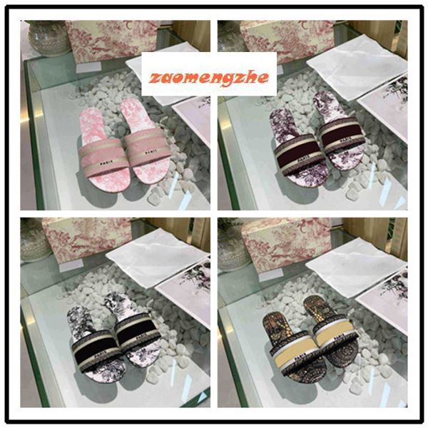 with boxnew slippers summer luxury woman beach alphabet slippers designer sandals knitted cloth embroidery woman shoes, Black
with boxnew slippers summer luxury woman beach alphabet slippers designer sandals knitted cloth embroidery woman shoes, Black
