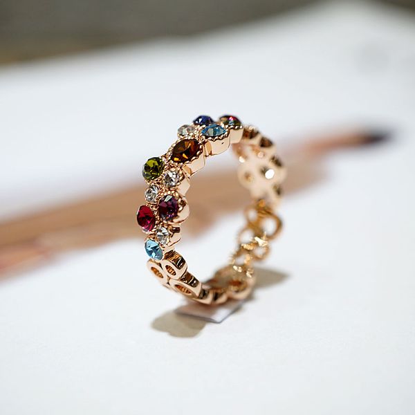 charm female small round stone ring unique style rose gold engagement ring vintage colorful wedding rings for women, Slivery;golden
charm female small round stone ring unique style rose gold engagement ring vintage colorful wedding rings for women, Slivery;golden