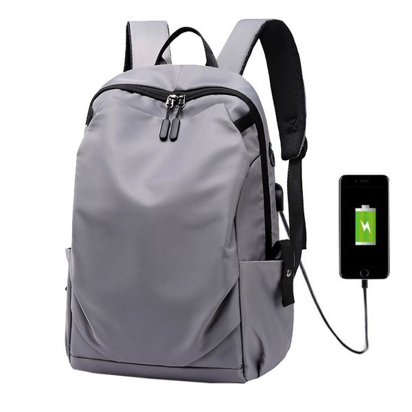 fashion simple nylon waterproof men lapbackpack student school bag fitness sports bag usb charging business travel backpack
fashion simple nylon waterproof men lapbackpack student school bag fitness sports bag usb charging business travel backpack