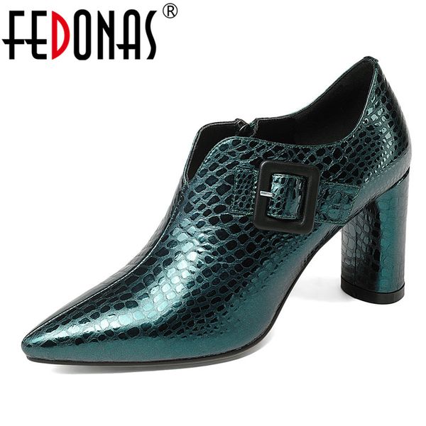 fedonas fashion 2019 pumps women genuine leather high heels party wedding shoes woman pointed toe spring autumn office pumps, Black
fedonas fashion 2019 pumps women genuine leather high heels party wedding shoes woman pointed toe spring autumn office pumps, Black