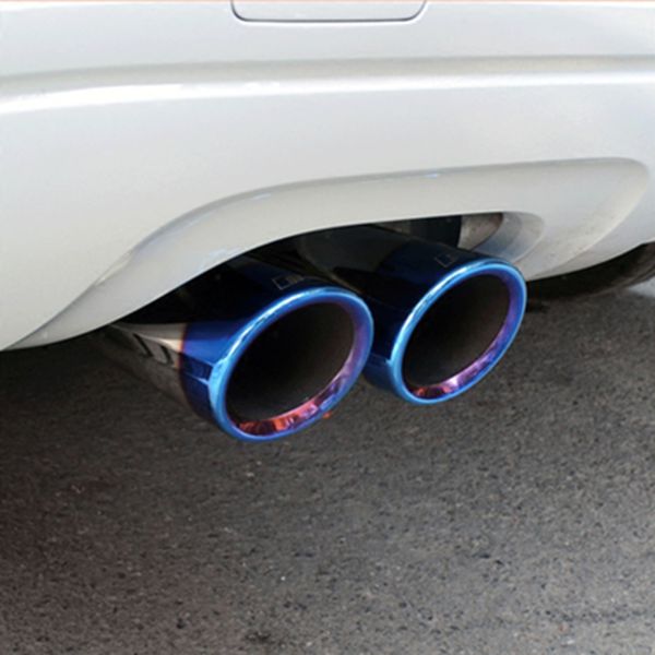 

muffler for a1 a3 a4l a5 a6l q3 q5 car styling stainless steel rear tail exhaust muffler tip end pipes tail pipe
