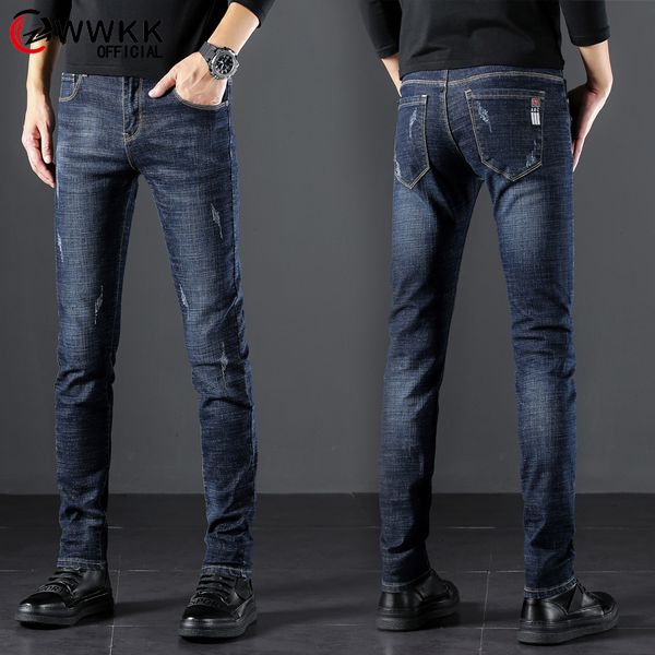 men's jeans 2021 cotton men famous denim trousers soft mens pants spring jean fashion large big size 36 37 38, Blue
men's jeans 2021 cotton men famous denim trousers soft mens pants spring jean fashion large big size 36 37 38, Blue