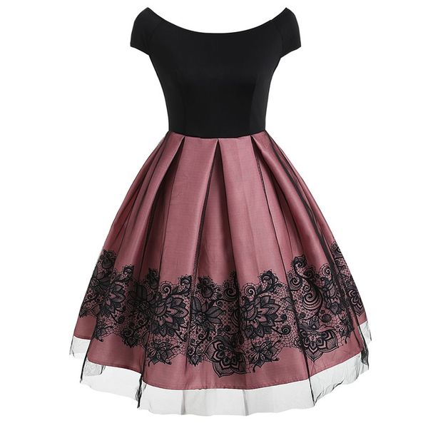 women midi dresses casual vintage pink sweet plus size 4xl loose zipper lace england style female elegant retro white dress, Black;gray
women midi dresses casual vintage pink sweet plus size 4xl loose zipper lace england style female elegant retro white dress, Black;gray