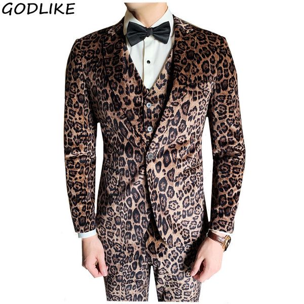 luxury leopard print steampunk 3 piece suit set men wedding prom dress suits with pants mens slim fit stage costume homme, White;black
luxury leopard print steampunk 3 piece suit set men wedding prom dress suits with pants mens slim fit stage costume homme, White;black