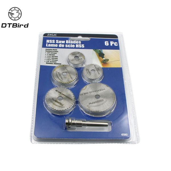6pcs/set hss mini circular saw blade woodworking cutting discs drill for rotary tools dremel metal cutter power tool mandrel set
6pcs/set hss mini circular saw blade woodworking cutting discs drill for rotary tools dremel metal cutter power tool mandrel set