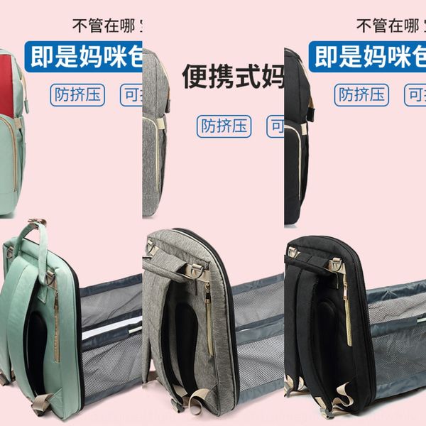 portable mommy bag folding large capacity multi-function folding bed backpack bed out backpack baby bag
portable mommy bag folding large capacity multi-function folding bed backpack bed out backpack baby bag