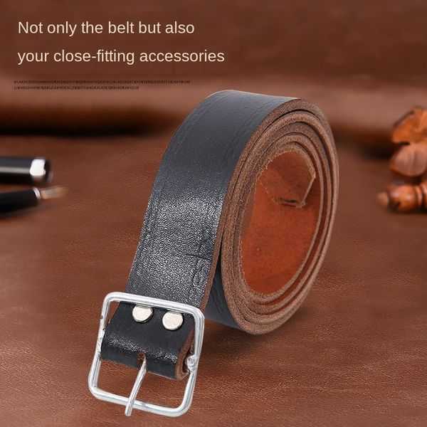 all-match men's casual genuine leather pin buckle two-layer cattle body pin belt belt supermarket, Black;brown
all-match men's casual genuine leather pin buckle two-layer cattle body pin belt belt supermarket, Black;brown