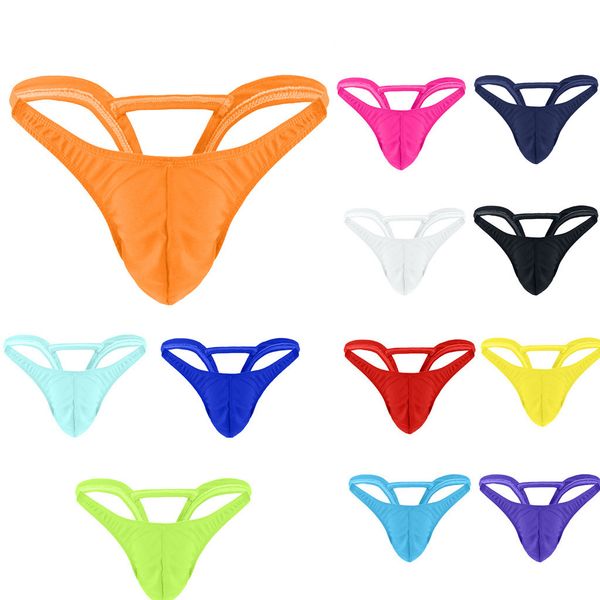 men underwear g-strings thongs low-rise men's sretch g-string t-back micro thong briefs underwear string dentelle homme, Black;brown
men underwear g-strings thongs low-rise men's sretch g-string t-back micro thong briefs underwear string dentelle homme, Black;brown