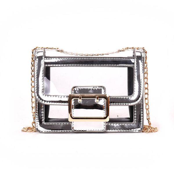 new summer selling clear transparent shoulder bag crossbody bags for women fashion chain pvc handbag sac a main
new summer selling clear transparent shoulder bag crossbody bags for women fashion chain pvc handbag sac a main