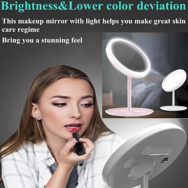 led makeup mirror lights rechargeable detachable portable brightness adjustable daylight table makeup mirror make-up
led makeup mirror lights rechargeable detachable portable brightness adjustable daylight table makeup mirror make-up