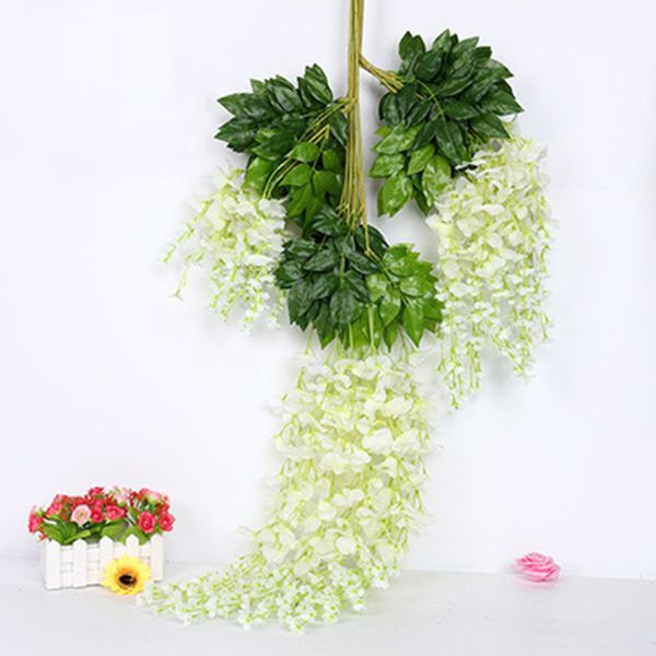 artificial wisteria vine rattan hanging garland simulated plant home decoration
artificial wisteria vine rattan hanging garland simulated plant home decoration