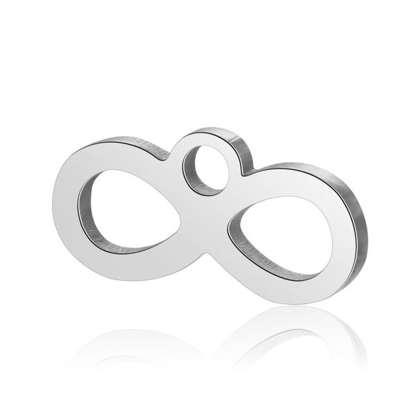 10pcs 316l stainless steel double side polished hollow out infinity symbol dangle charm pendant for diy necklace jewelry crafts, Bronze;silver
10pcs 316l stainless steel double side polished hollow out infinity symbol dangle charm pendant for diy necklace jewelry crafts, Bronze;silver