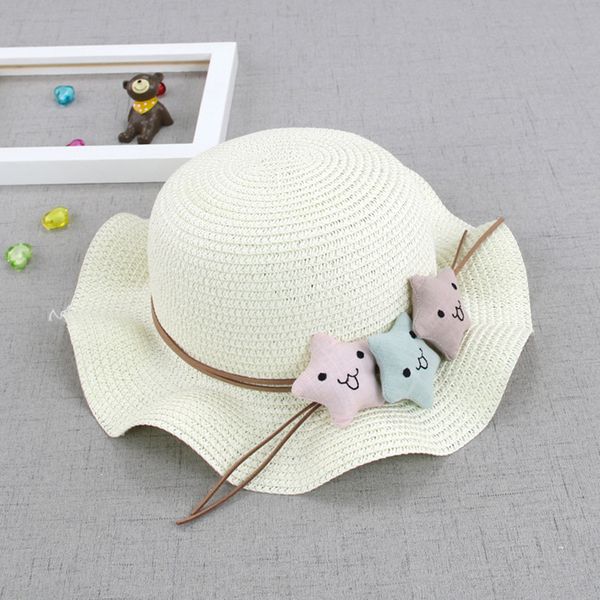 new little stars ruffled children straw hat baby summer outdoor sun hat toddlers cartoon ripple edge cap, Yellow
new little stars ruffled children straw hat baby summer outdoor sun hat toddlers cartoon ripple edge cap, Yellow