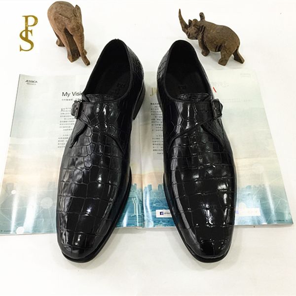 handcrafted men's leather shoes, customized men's shoes dress shoes, Black