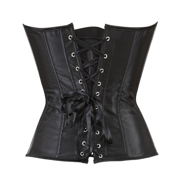 new fashion women corset slim burlesque satin body shaper strapless overbust plus size corset and bustier, Black;white
new fashion women corset slim burlesque satin body shaper strapless overbust plus size corset and bustier, Black;white
