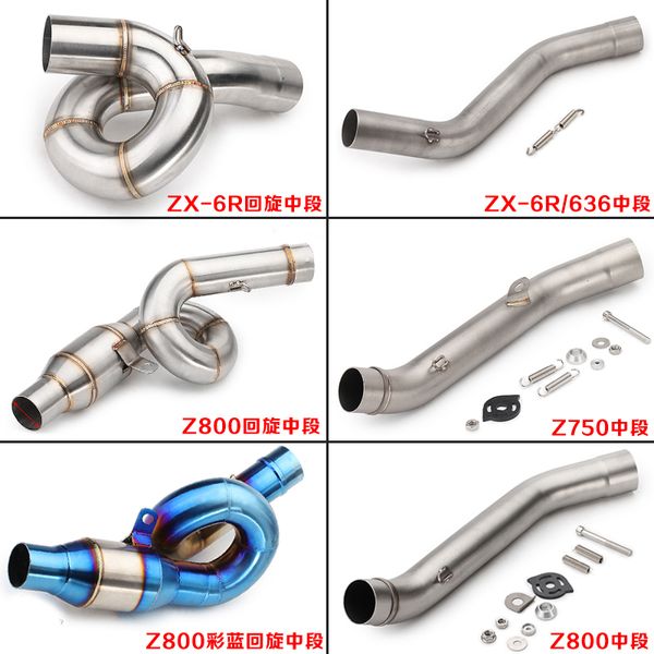 мотоцикл выхлопная система скольжения на ближнем pipe link трубы для z800 z750 zx6r zx10r без глушителем
мотоцикл выхлопная система скольжения на ближнем pipe link трубы для z800 z750 zx6r zx10r без глушителем
