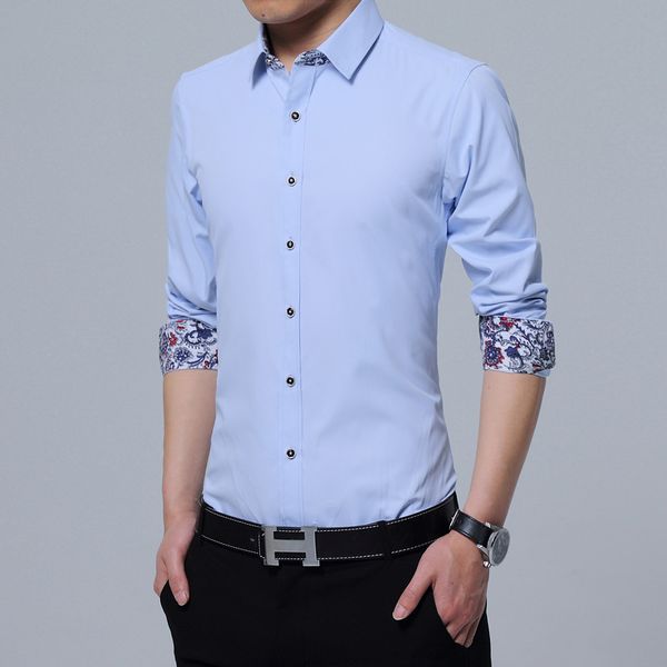 2020spring autumn men's long-sleeved shirt fashion korean business casual professional dress young men's solid color lapel shirt, White;black
2020spring autumn men's long-sleeved shirt fashion korean business casual professional dress young men's solid color lapel shirt, White;black
