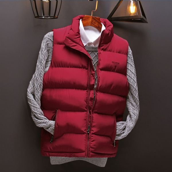 men sleeveless wool cotton jacket winter down male slim windproof warm waistcoat windbreaker europe plus size, Black;white
men sleeveless wool cotton jacket winter down male slim windproof warm waistcoat windbreaker europe plus size, Black;white