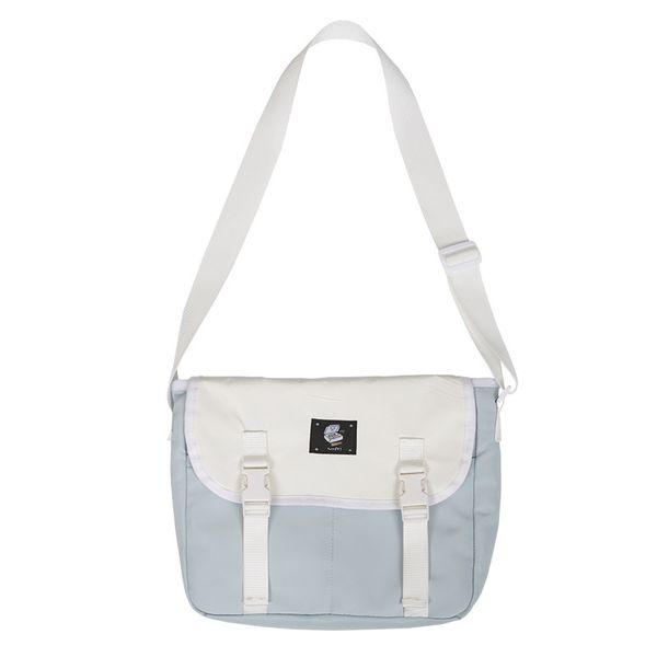 women's waterproof nylon shoulder bag preppy style contrast color crossbody bag student book mochila feminina handbag
women's waterproof nylon shoulder bag preppy style contrast color crossbody bag student book mochila feminina handbag