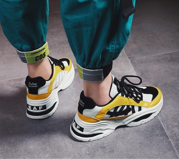 men stylish designer casual shoes men yellow sneakers black white walking footwear breathable mesh sneakers men shoes
men stylish designer casual shoes men yellow sneakers black white walking footwear breathable mesh sneakers men shoes