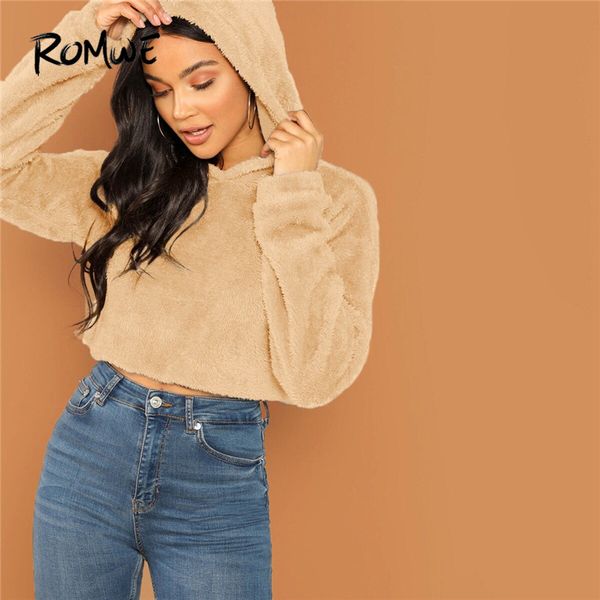 drop shoulder solid teddy hoodies women fall clothing 2019 casual cropped hoodie sweatshirts ladies winter crop top, Black
drop shoulder solid teddy hoodies women fall clothing 2019 casual cropped hoodie sweatshirts ladies winter crop top, Black