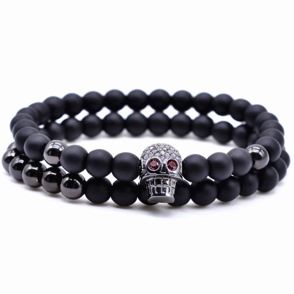 charm skull combo bracelet 6 mm black natural agate beads sin sin bead man du jinzhu
charm skull combo bracelet 6 mm black natural agate beads sin sin bead man du jinzhu