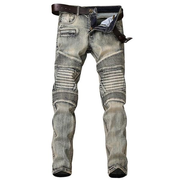 line jeans solid washed panelled fashion male trousers casual designer homme pencil pants spring mens pleated, Blue
line jeans solid washed panelled fashion male trousers casual designer homme pencil pants spring mens pleated, Blue