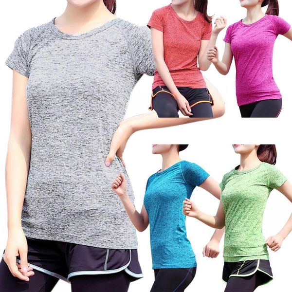 women's short-sleeved yoga clothes sports and fitness quick-drying clothes fashion outdoor sports t-shirt, White;red
women's short-sleeved yoga clothes sports and fitness quick-drying clothes fashion outdoor sports t-shirt, White;red