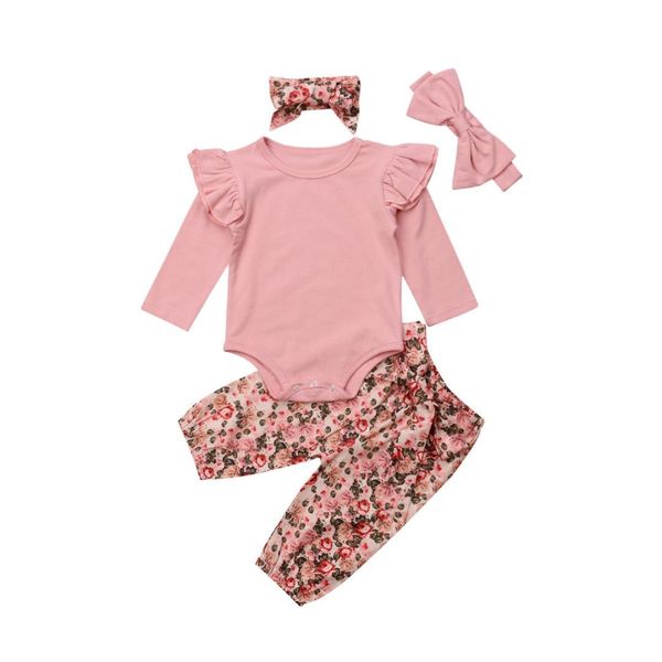 newborn infant baby girls cotton romper floral pants outfits set clothes, Blue
newborn infant baby girls cotton romper floral pants outfits set clothes, Blue