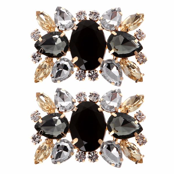 eykosi 2pcs rhinestone shoe clips accessory diy decoration vintage style for women 5.8x4cm, Black
eykosi 2pcs rhinestone shoe clips accessory diy decoration vintage style for women 5.8x4cm, Black