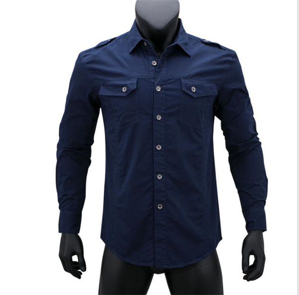 Autumn Designer Solid Mens Polo Fashion Lapel Neck Mens Shirt Casual Long Sleeve Mens Tees with Single Breasted
Autumn Designer Solid Mens Polo Fashion Lapel Neck Mens Shirt Casual Long Sleeve Mens Tees with Single Breasted